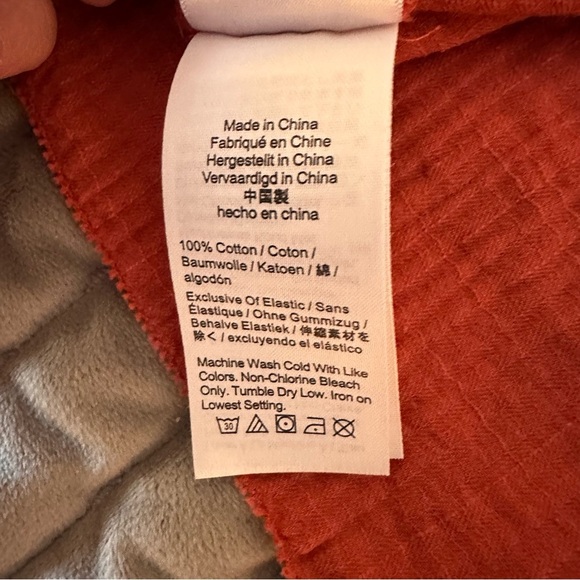 Rust colored J Crew Garden Top in Soft Gauze. 100% cotton. XL. EUC - Picture 6 of 7